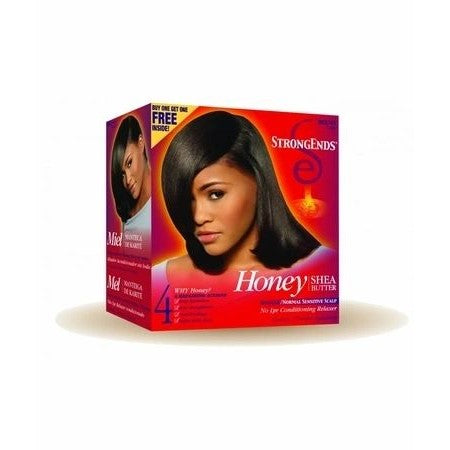 Biocare Strong Ends Honey No Lye Conditioning Relaxer Double Kit