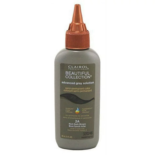 CLAIROL BEAUTIFUL COLLECTION RICH DARK BROWM 2A 3oz.