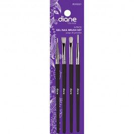 DIANA 4PC GELNAIL BRUSH SET