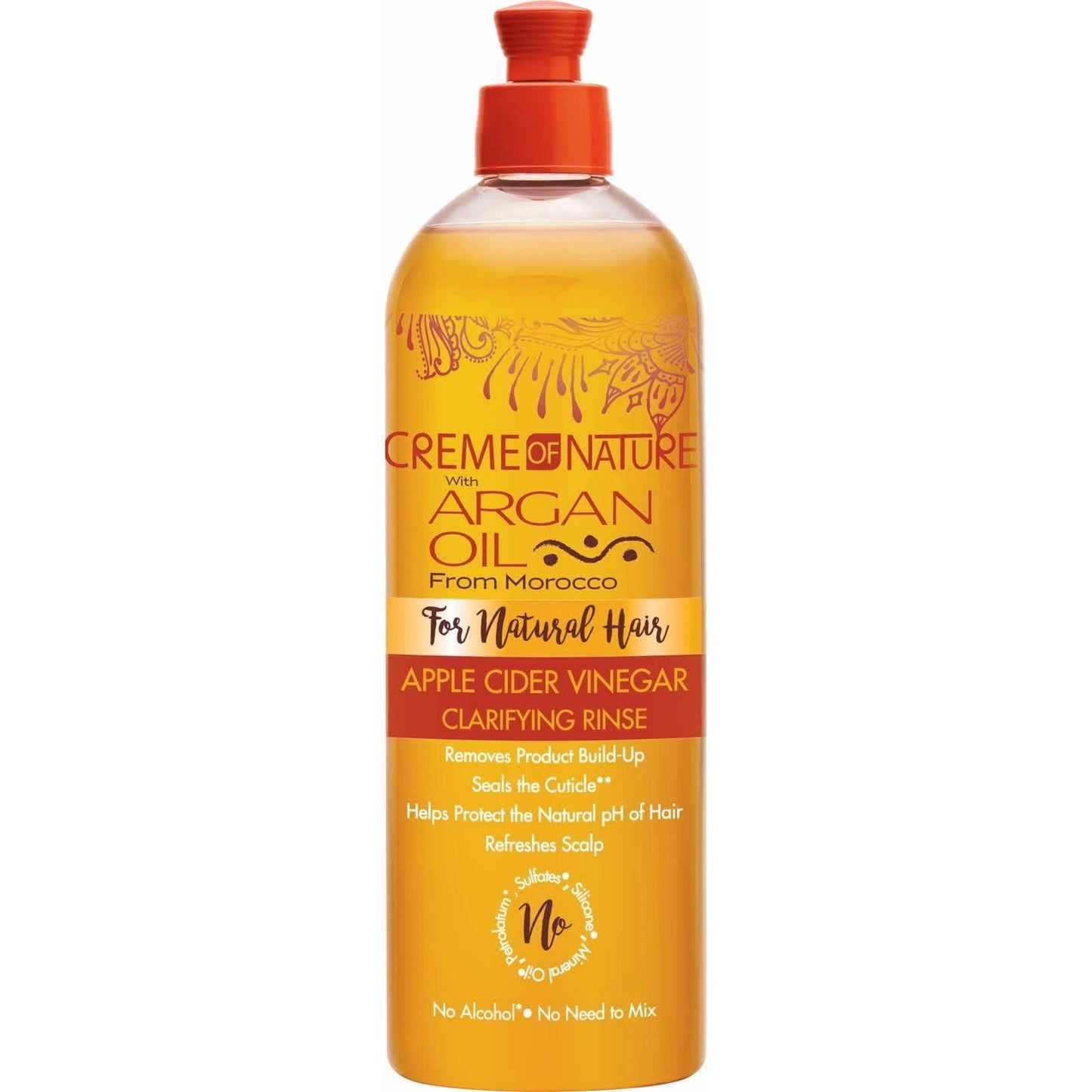 Con Argan Oil Apple Cider Vinegar Clrfyng Rinse 15.5oz
