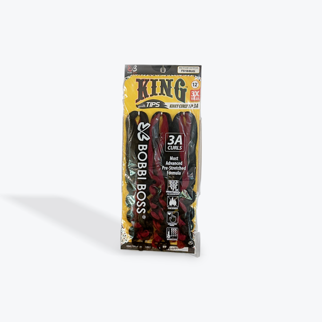 BOBBI BOSS KING KING TIPS KINKY CURLY 3AX FS1B/BUG