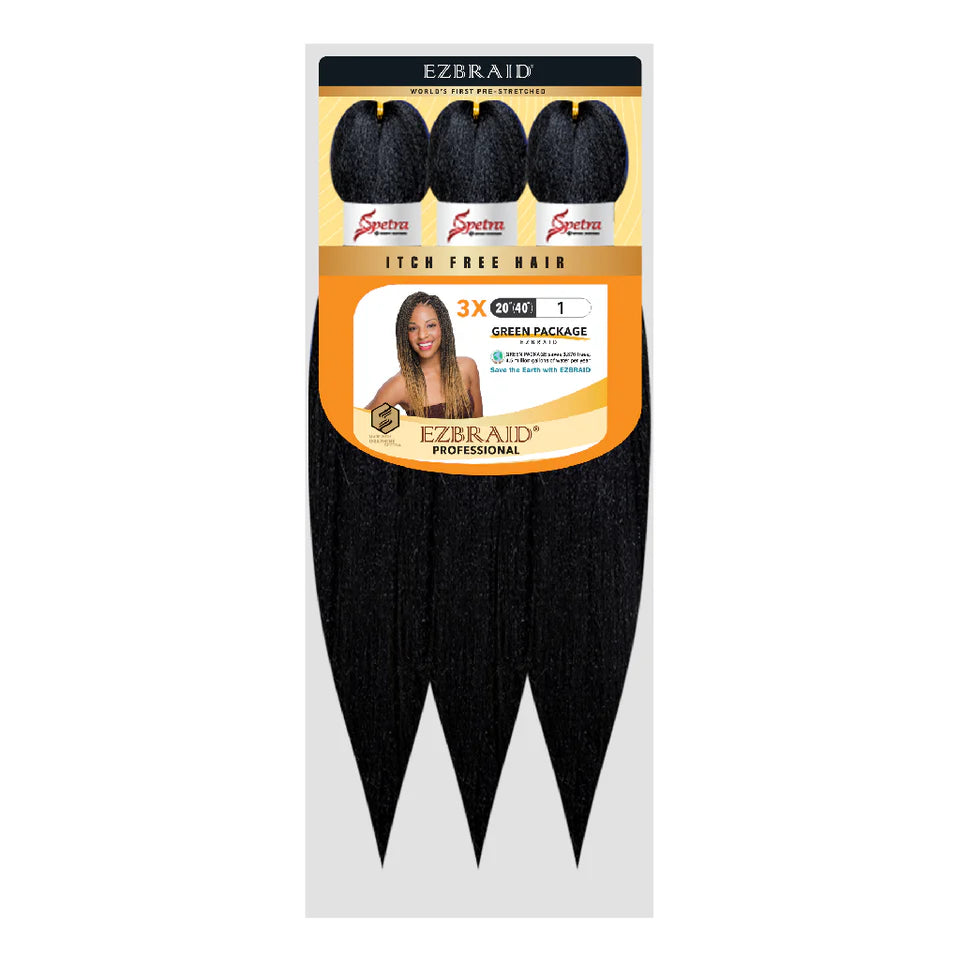 SPETRA EZBRAID 3X 20" GREEN PACKAGE ITCH FREE