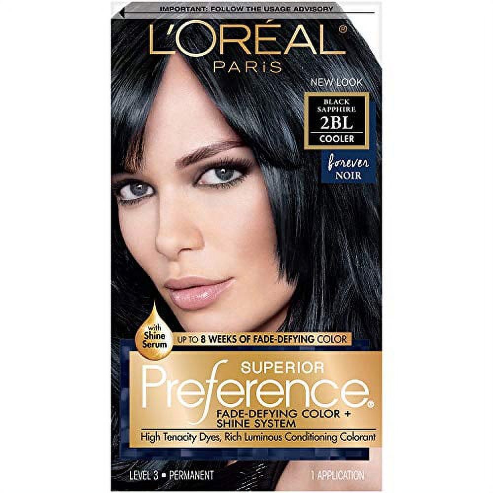 L'OReal Paris Superior Preference Permanent Hair Color Black Sapphire 2BL