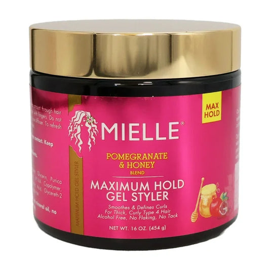 Mielle Organics Pomegranate & Honey Blend Maximum Hold Gel Styler 16 oz