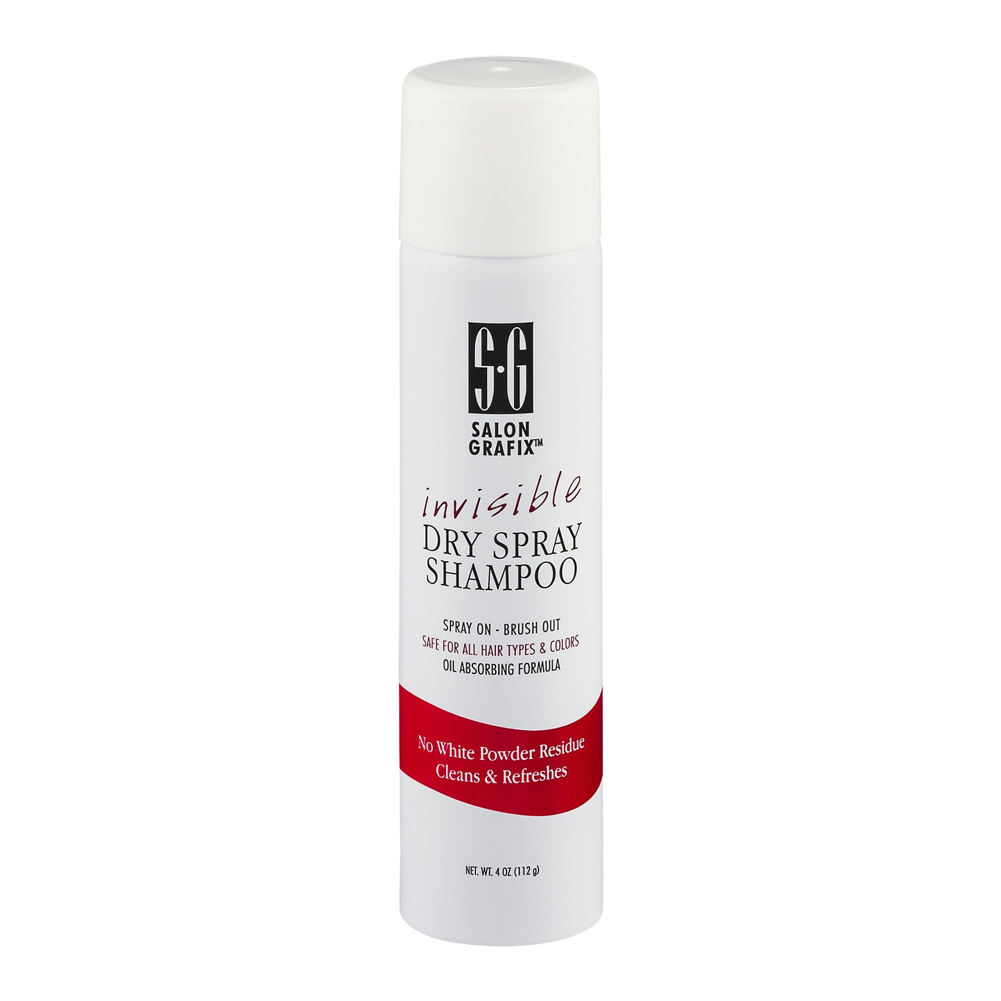 S.G INVISIBLE DRY SPRAY SHAMPOO