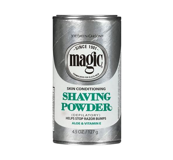 Softsheen-Carson Magic Shave Power Conditioning Shaving Powder Vitamin E and Aloe 4.5 oz