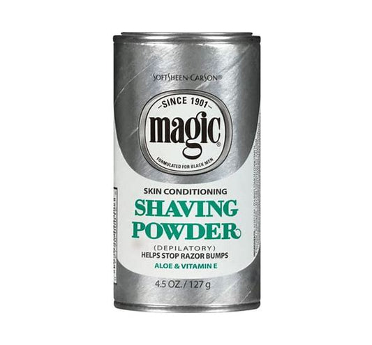 Softsheen-Carson Magic Shave Power Conditioning Shaving Powder Vitamin E and Aloe 4.5 oz