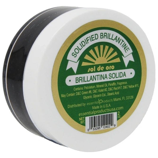 SOL de Oro Brillantine Solid Black 2 oz