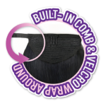 SW001 SAMBA WRAP PONYTAIL – Straight 30″