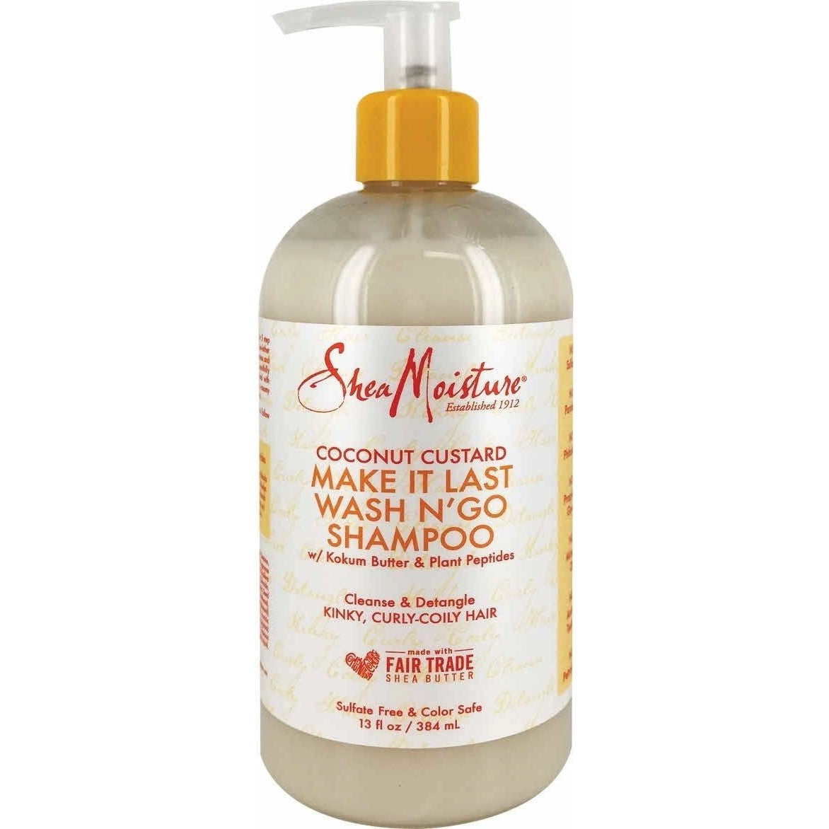 Shea Moisture Coconut Custard Shampoo 12 oz