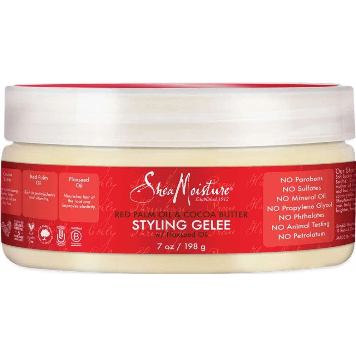 Shea Moisture Red Palm Oil&C/B Styling Gelee 7 oz