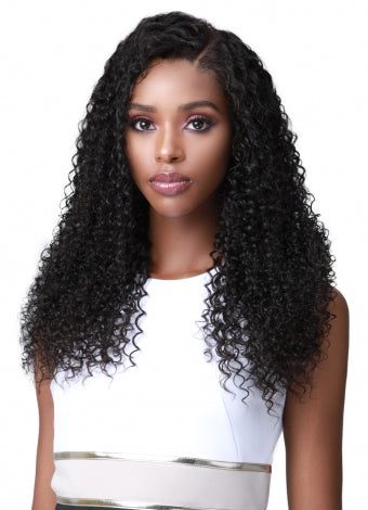 BOSS BUNDLE BOHEMIAN CURL 100% HUMAN NAT.BLACK   HAIR 22" (BNVBOCU22)