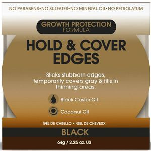 AFRICAN PRIDE BLACK CASTOR MIRACLE EDGE GEL 2.25oz