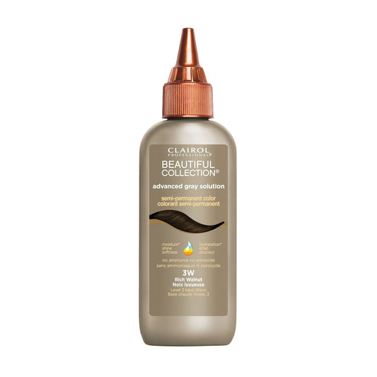 CLAIROL BEAUTUFUL COLLECTION RICH WALNUT 3W 3oz.