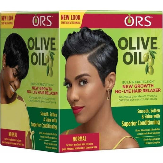 Ors Olive Oil Relaxer New Growth[Normal] Kit