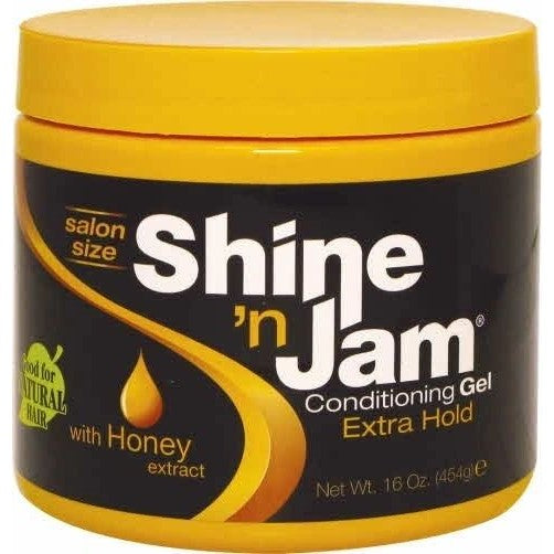 AMPRO SHINE-N-JAM GEL [EXTRA HOLD] 16 oz