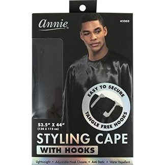Annie Cape Barber Styling Cape W/ Hook