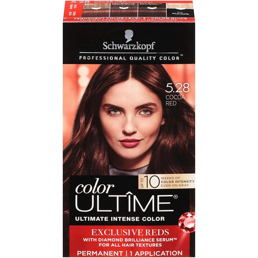 Schwarzkopf Color Ultime Hair Color Cream - Cocoa Red 5.28