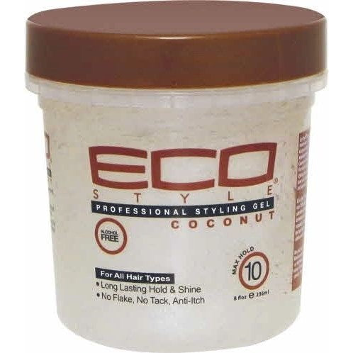 Eco Styling Gel [Coconut] Brown 8OZ