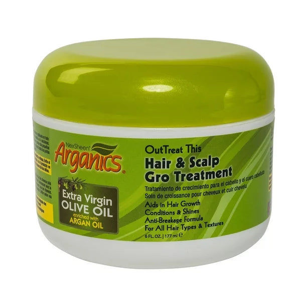 Arganics Argan Oil Hair & Scalp Gro Treatment 6oz