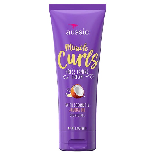 AUSSIE MIRACLE CURLS FRIZZ TAMING CREAM 6.8 OZ