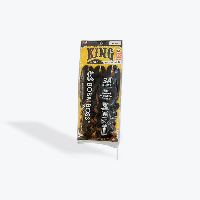 BOBBI BOSS KING TIPS KINKY CURLY  FS1B/30