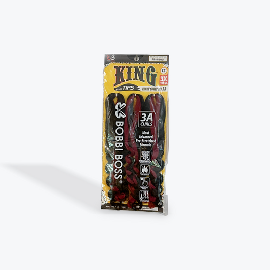 BOBBI BOSS KING KING TIPS KINKY CURLY 3AX  FS1B/BUG