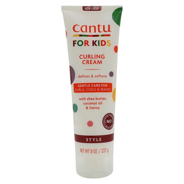 Cantu Care for Kids Paraben & Sulfate-Free Curling Cream with Shea Butter