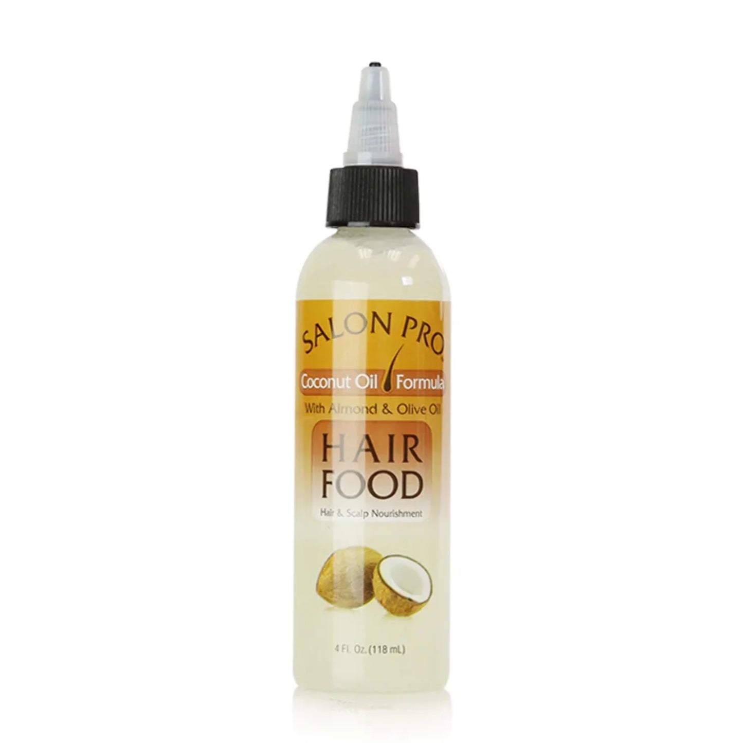 Salon Pro Hair Food Coconut With Almond Oil 4 0Z