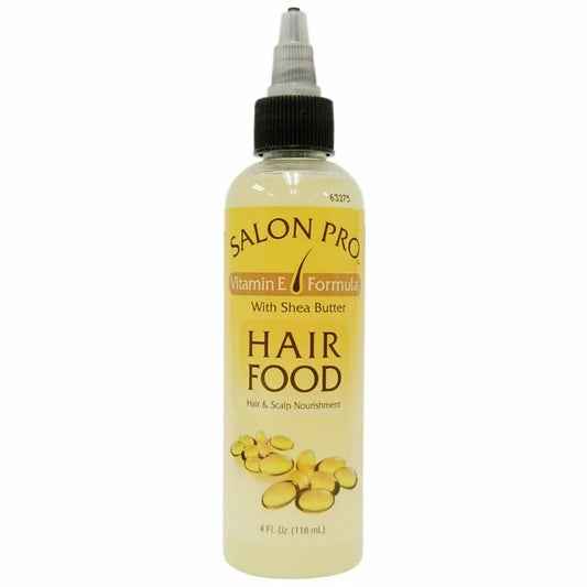 Salon Pro Hair Food Hair & Scalp Nourishment 4 Oz( PC) Vitamine Oil.