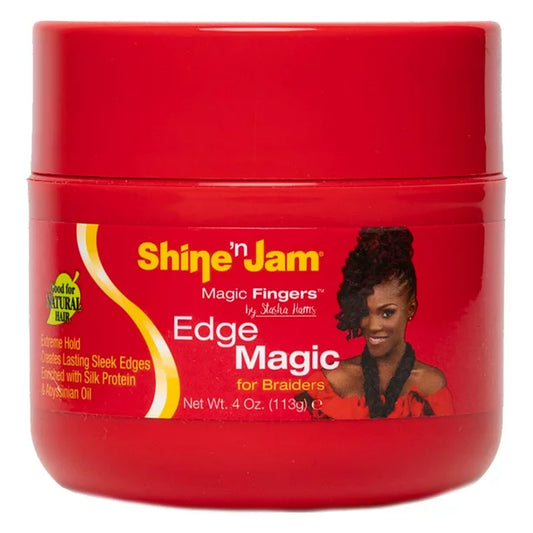 AMPRO SHINE-N-JAM MAGIC FINGERS EDGE MAGIC FOR BRAIDER 4oz