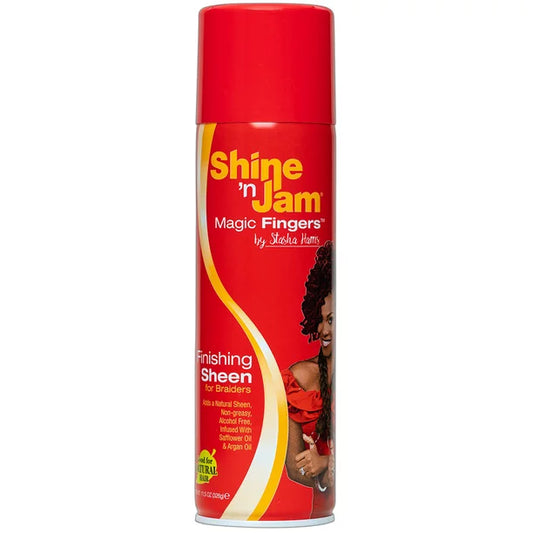 AMPRO SHINE-N-JAM MAGIC FINGERS FINISHING SHEEN FOR BRAIDS