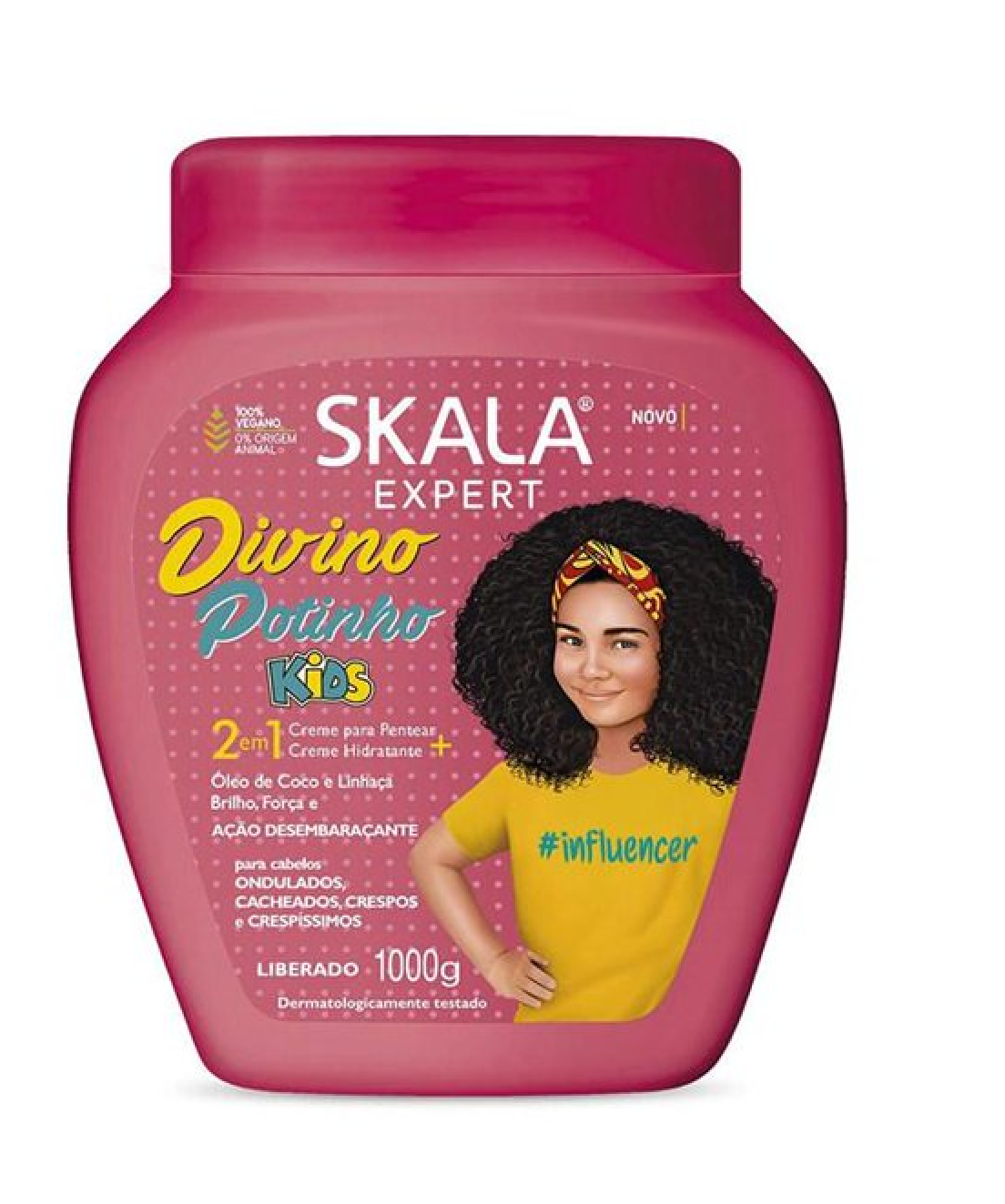 SKALA BRASIL DIVINO POTINHO 2 IN 1 TREATMENT CREAM AND LEAVE IN