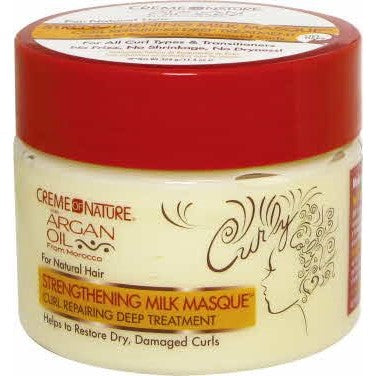 ARGAN CURLS MOSTURIZNG MILK MASQUE REPAIR TRTMNT 11.5oz