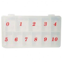 DL PRO FROSTED NAIL TIP BOX 10