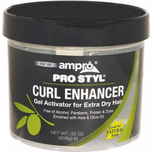 AMPRO CURL ENHANCER GEL ACTIVATOR [EXTRA DRY] 32oz