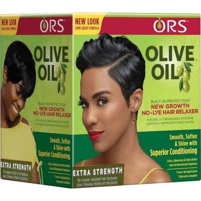 Ors Olive Oil Relaxer New Growth[Extra] Kit-1TOUCH