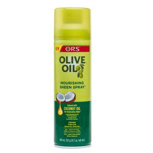 ORS Olive Oil Nourishing Sheen Spray with Coconut Oil for Restorative Shine