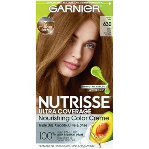 Garnier Nutrisse Nourishing Hair Color Creme Deep Light Golden Brown