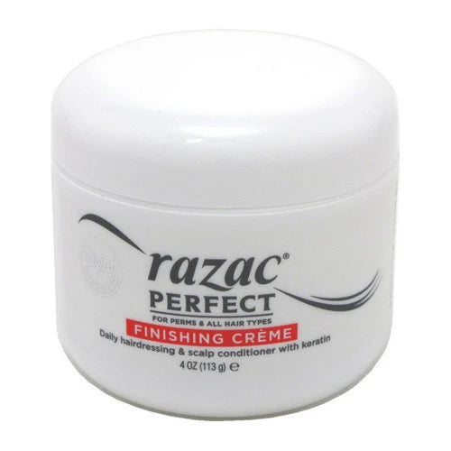 Razac Perfect for Perms and All Hair Types Finishing Creme, 4 Onz